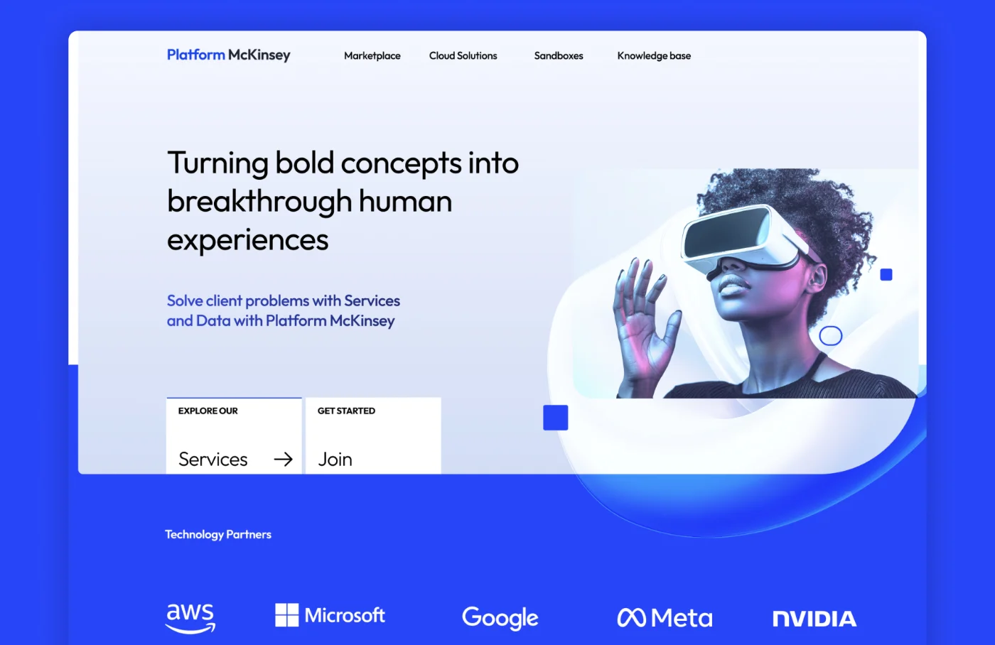 UX and UI Design for McKinsey & Co