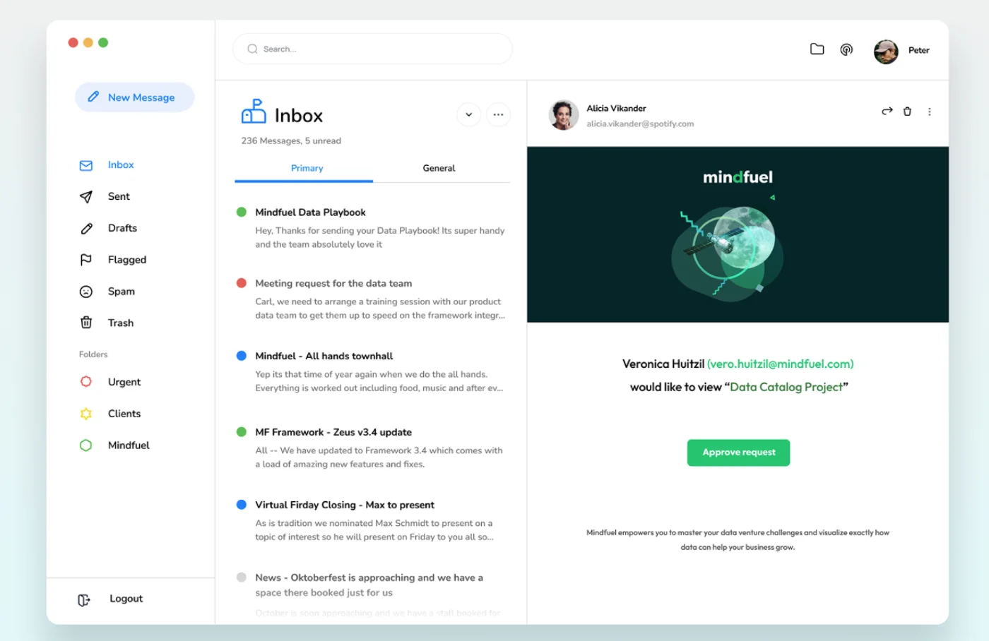 UX and UI Design for Mindfuel